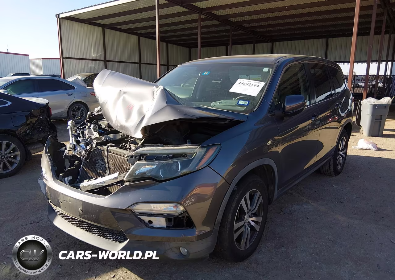 2018 Honda Pilot Ex-L VIN:5FNYF5H84JB010607 - 2