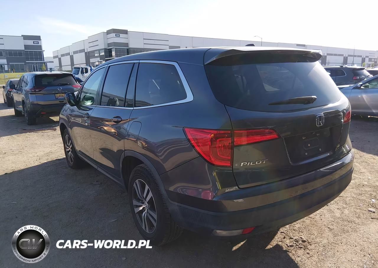 2018 Honda Pilot Ex-L VIN:5FNYF5H84JB010607 - 3