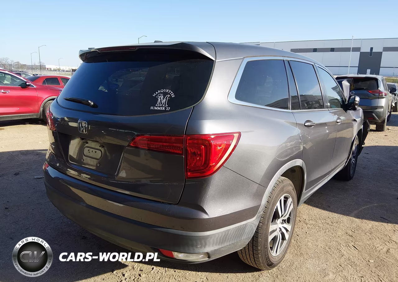 2018 Honda Pilot Ex-L VIN:5FNYF5H84JB010607 - 4