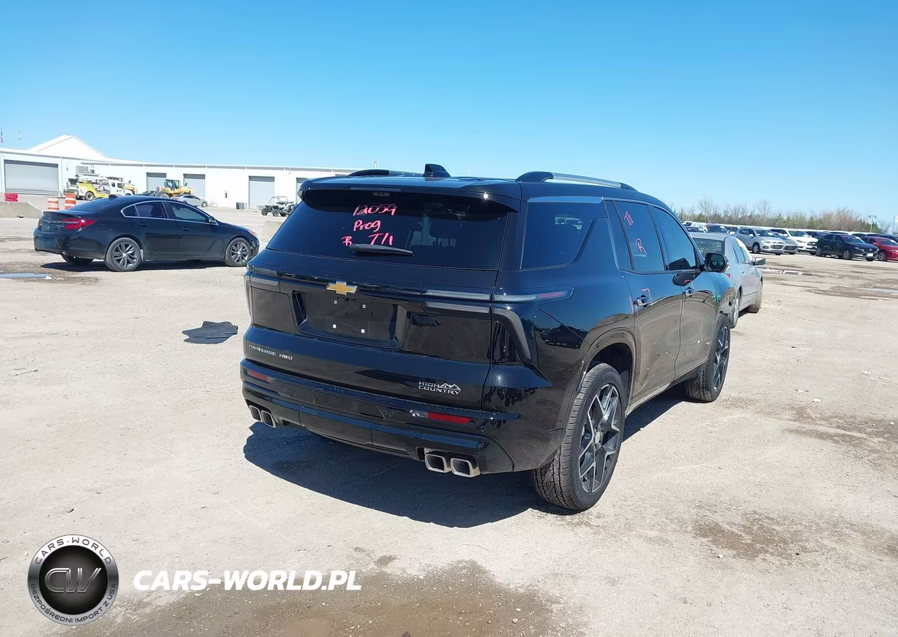 2026 Chevrolet Traverse Awd High Country VIN:1GNEVKKSXTJ238140 - 4