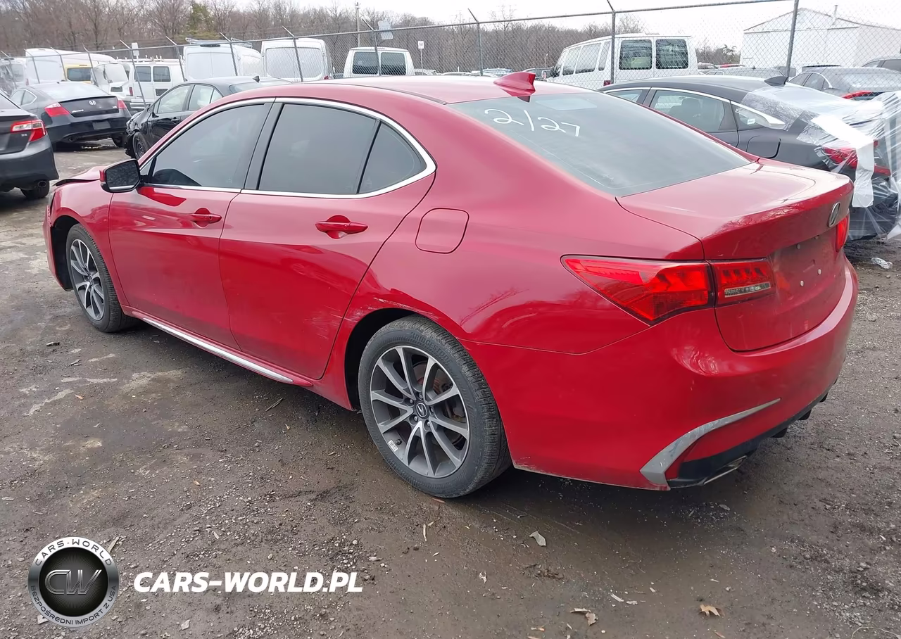 2018 Acura Tlx Tech Pkg VIN:19UUB2F55JA012121 - 3
