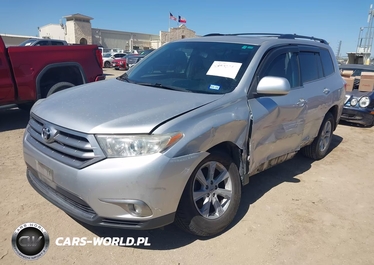 2013 Toyota Highlander Se V6 VIN:5TDBK3EH3DS234980 - 2
