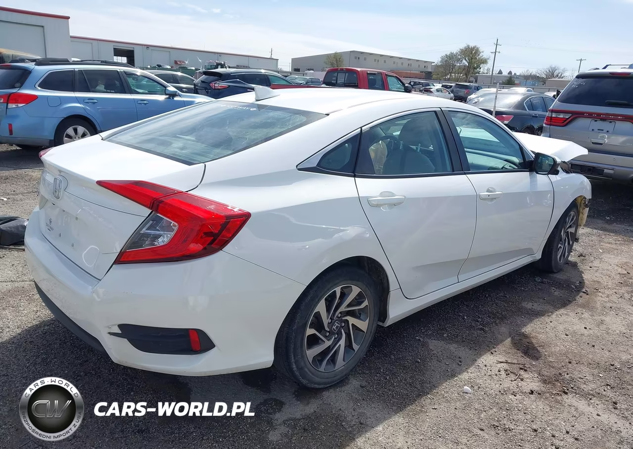 2018 Honda Civic Ex VIN:2HGFC2F70JH505682 - 4