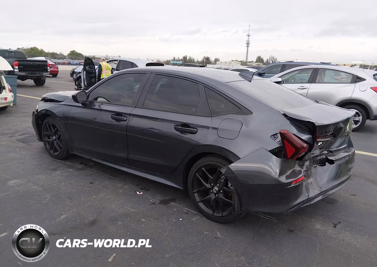 2026 Honda Civic Sport VIN:2HGFE2F51TH530201 - 3
