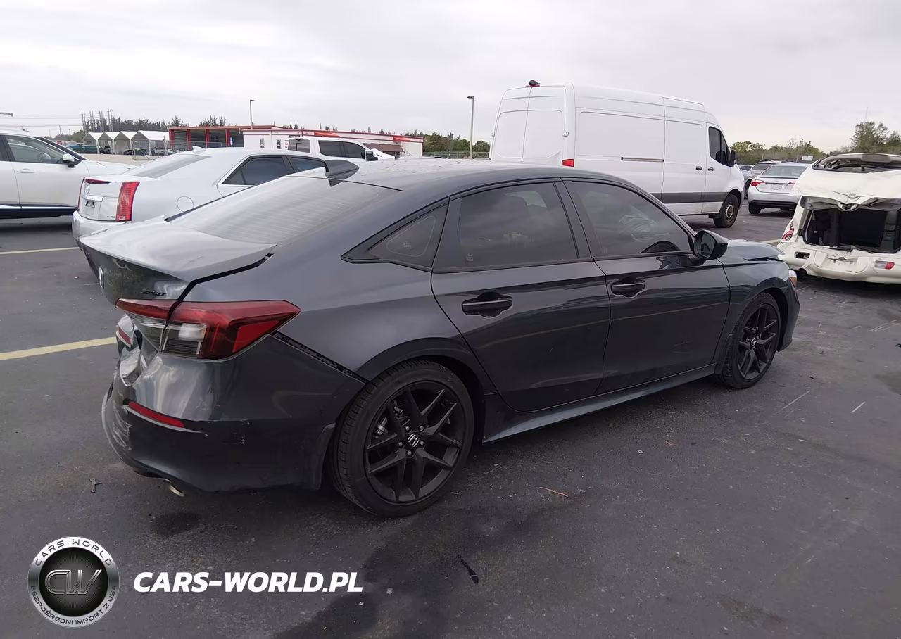 2026 Honda Civic Sport VIN:2HGFE2F51TH530201 - 4