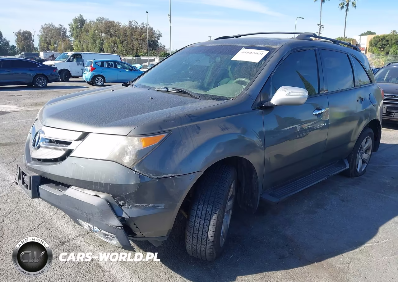2007 Acura Mdx Sport Package VIN:2HNYD288X7H519540 - 2