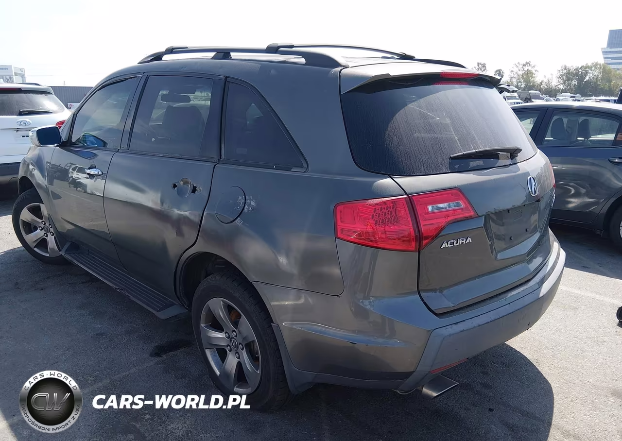 2007 Acura Mdx Sport Package VIN:2HNYD288X7H519540 - 3