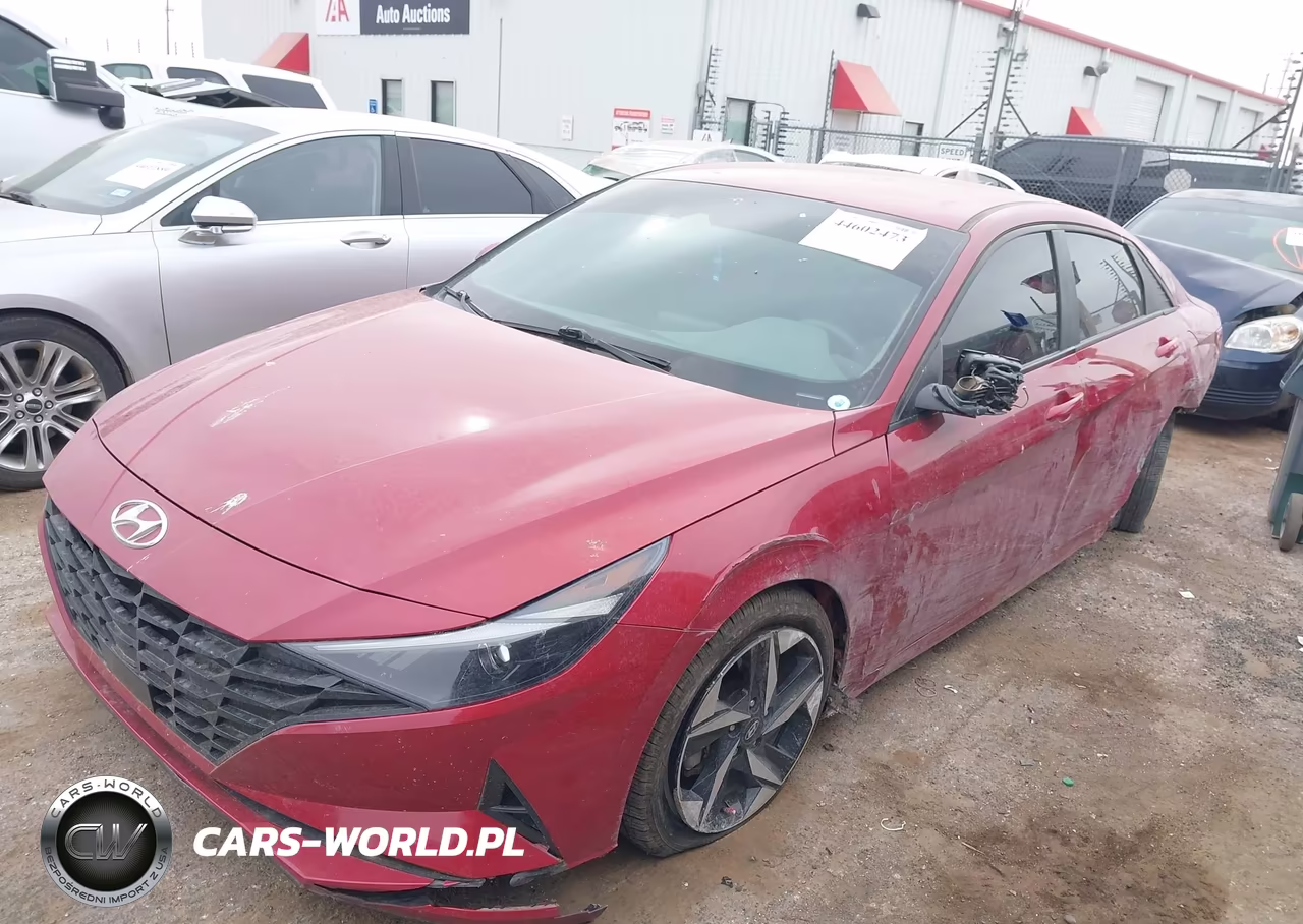 2023 Hyundai Elantra Sel VIN:KMHLS4AG5PU403545 - 2