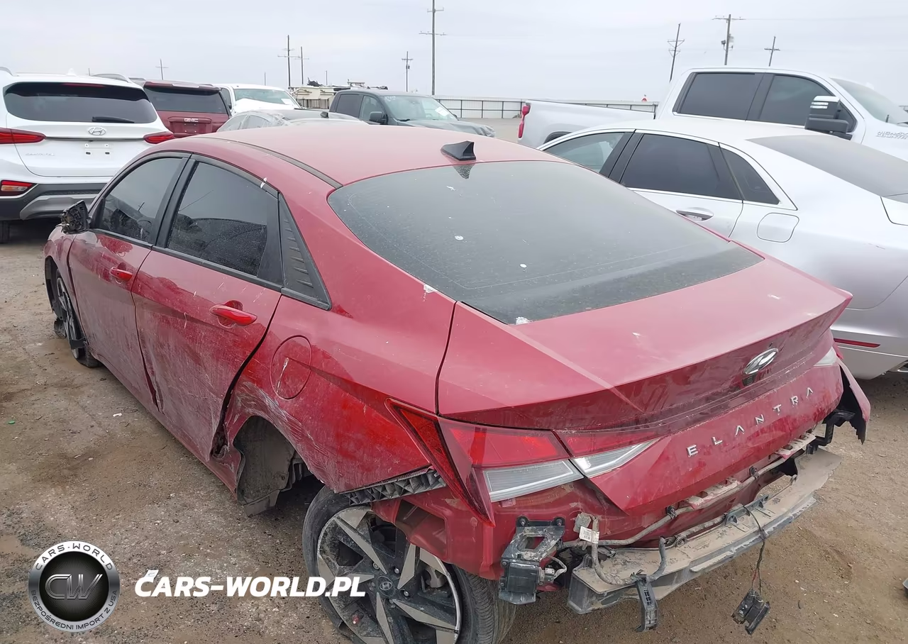 2023 Hyundai Elantra Sel VIN:KMHLS4AG5PU403545 - 3