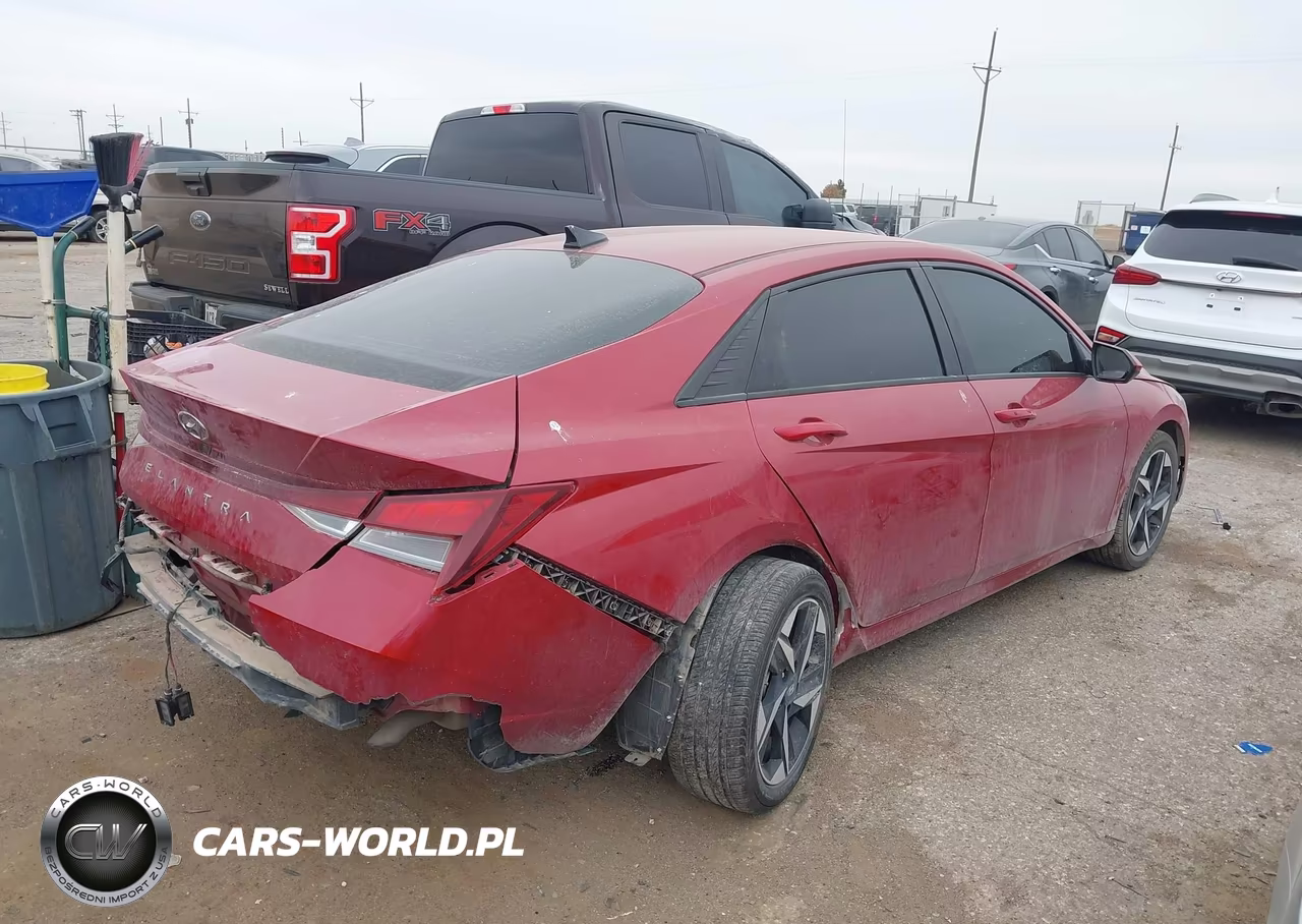 2023 Hyundai Elantra Sel VIN:KMHLS4AG5PU403545 - 4