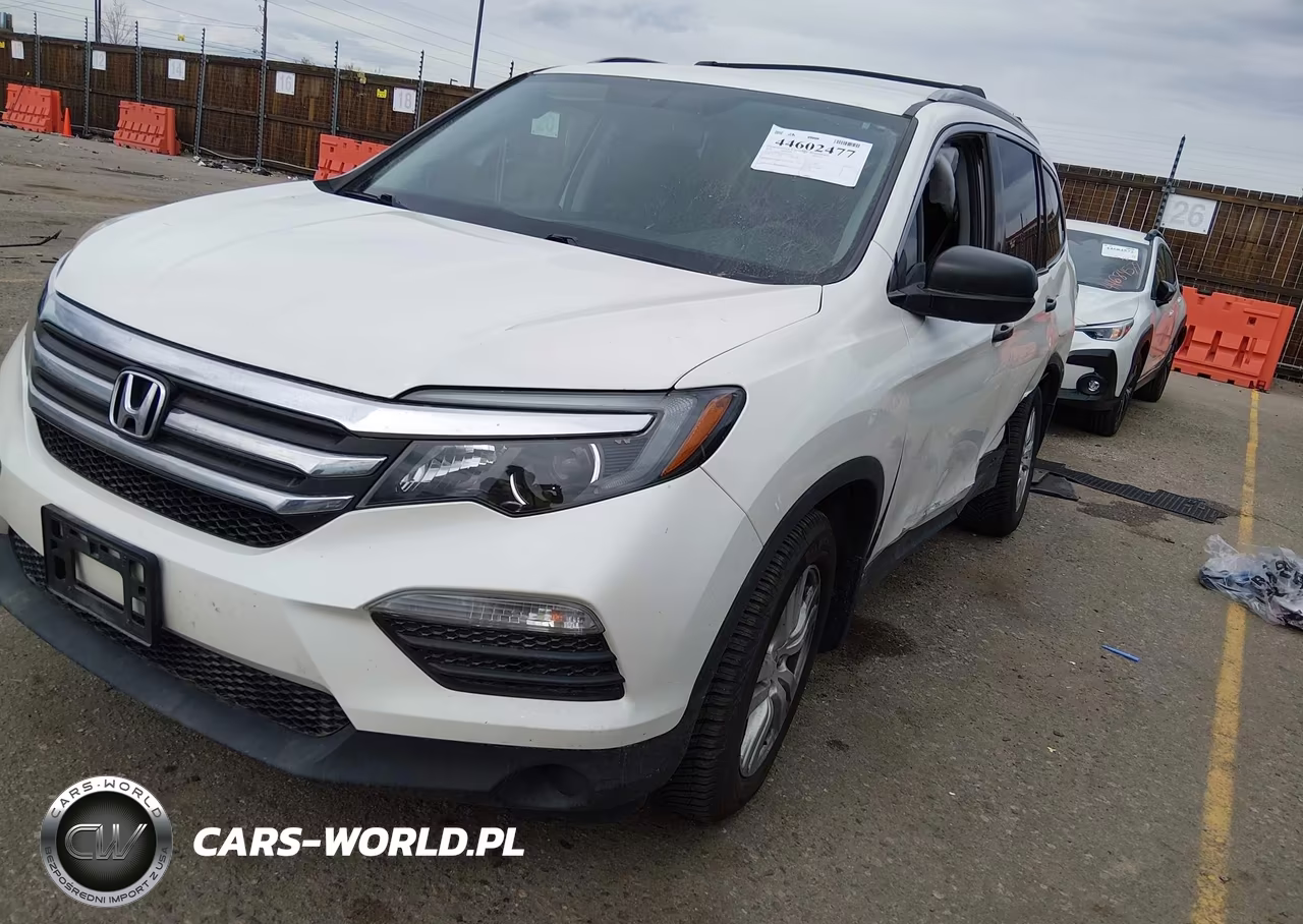 2018 Honda Pilot Lx VIN:5FNYF6H1XJB022270 - 2