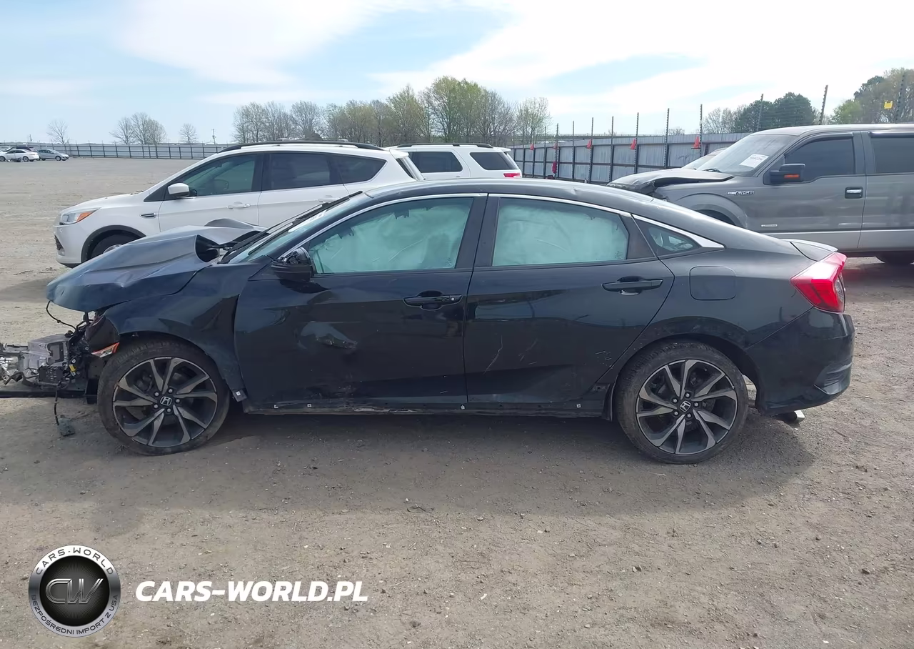 2021 Honda Civic Sport VIN:2HGFC2F80MH505792 - 15