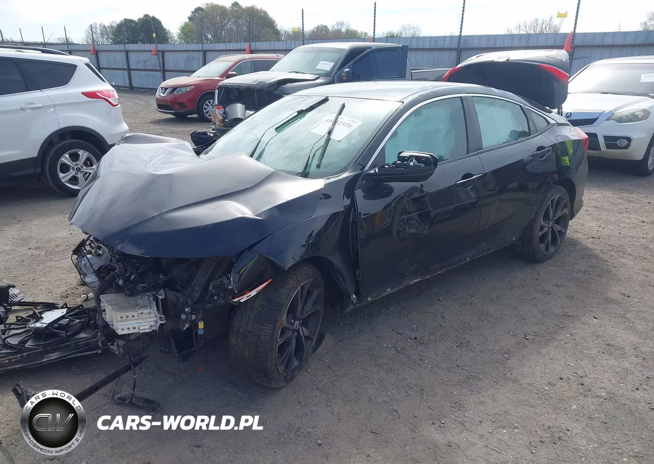 2021 Honda Civic Sport VIN:2HGFC2F80MH505792 - 2