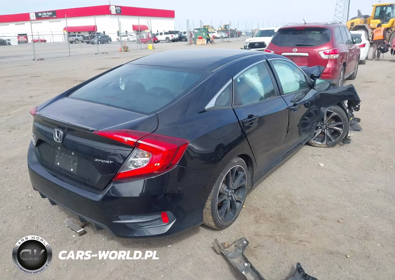 2021 Honda Civic Sport VIN:2HGFC2F80MH505792 - 4