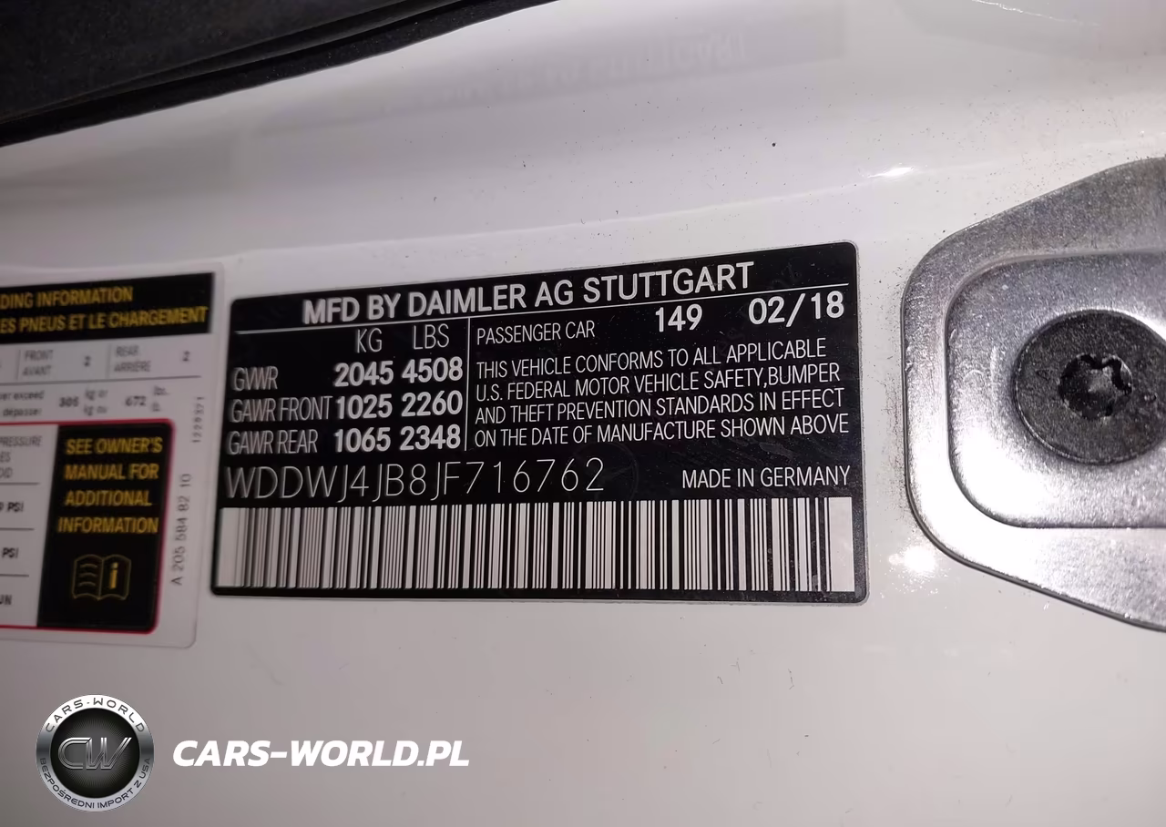 2018 Mercedes-Benz C 300 VIN:WDDWJ4JB8JF716762 - 9