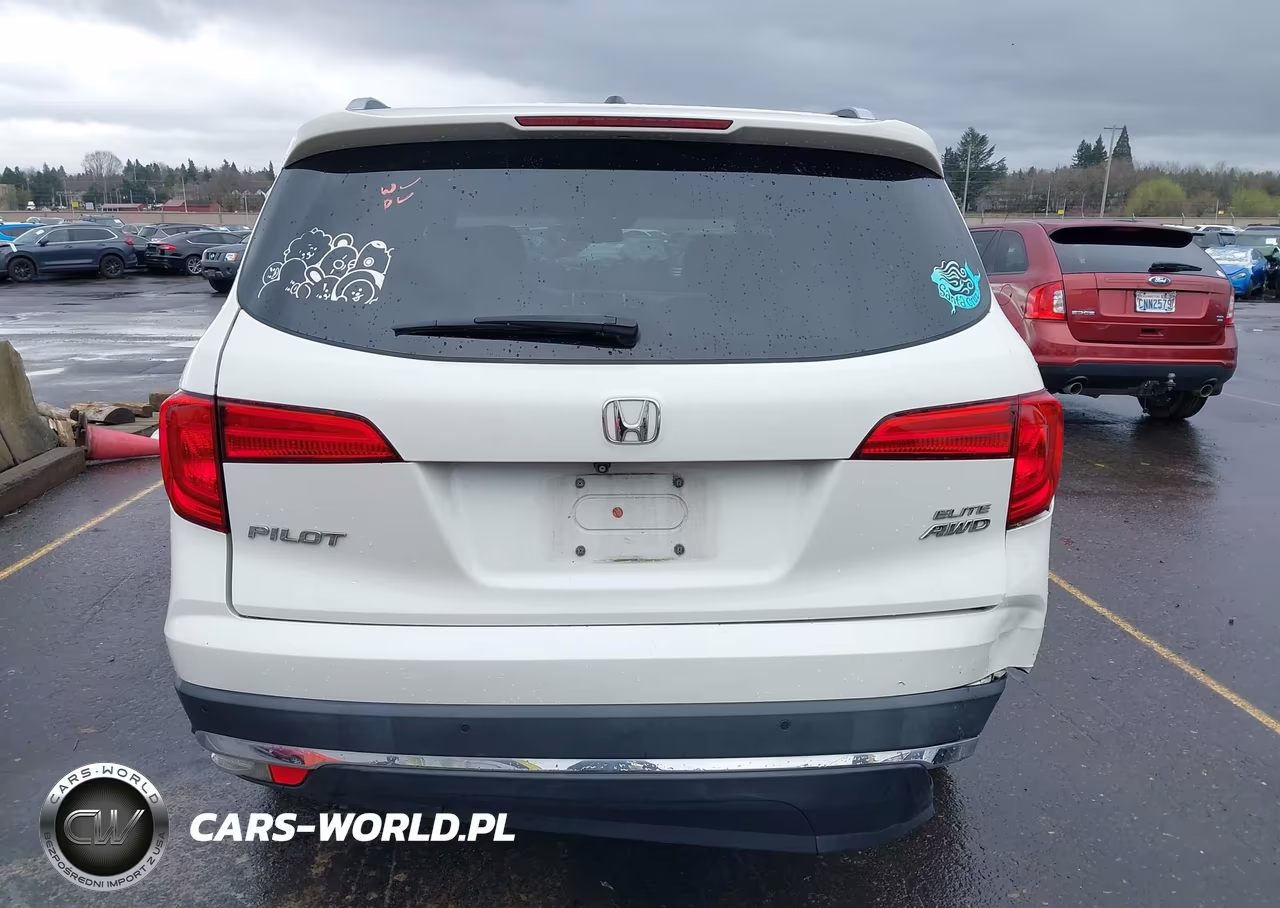 2018 Honda Pilot Elite VIN:5FNYF6H07JB001609 - 16