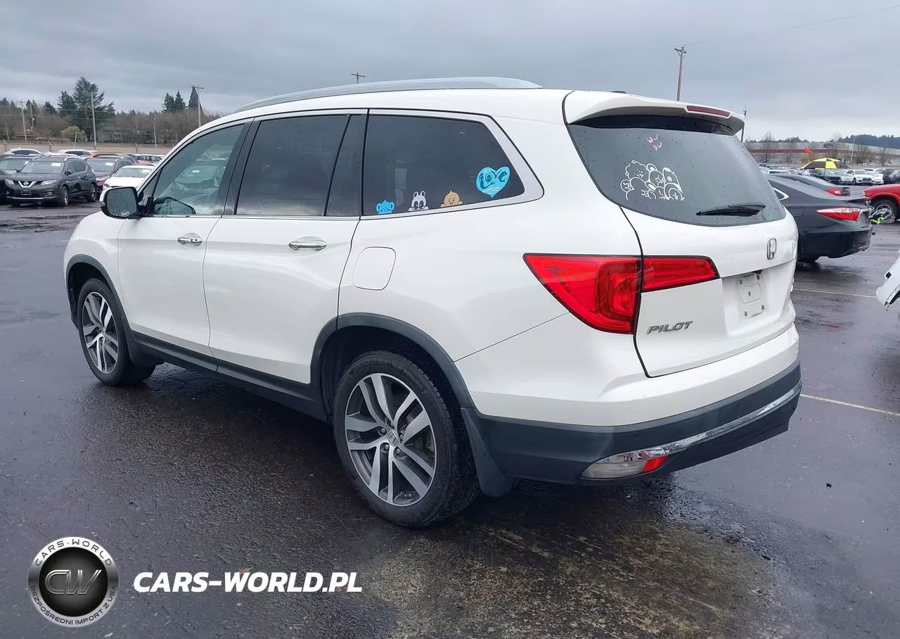 2018 Honda Pilot Elite VIN:5FNYF6H07JB001609 - 3