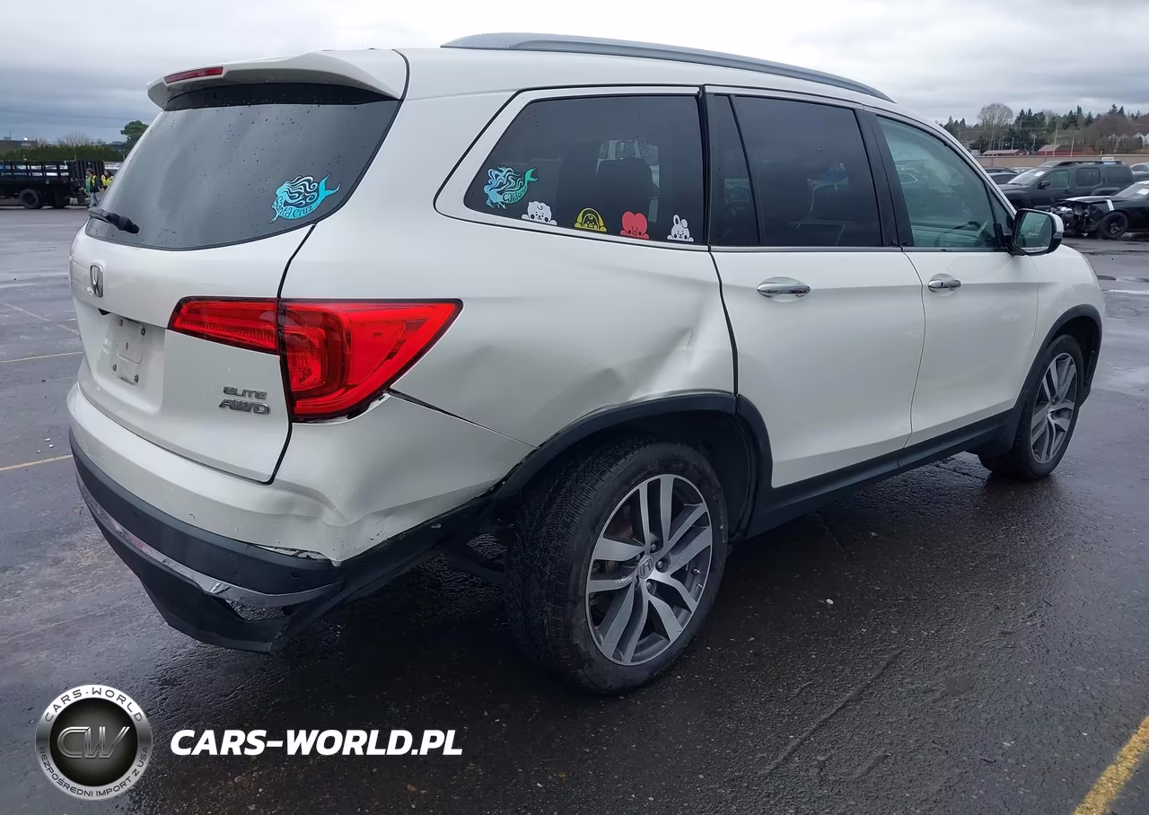 2018 Honda Pilot Elite VIN:5FNYF6H07JB001609 - 6