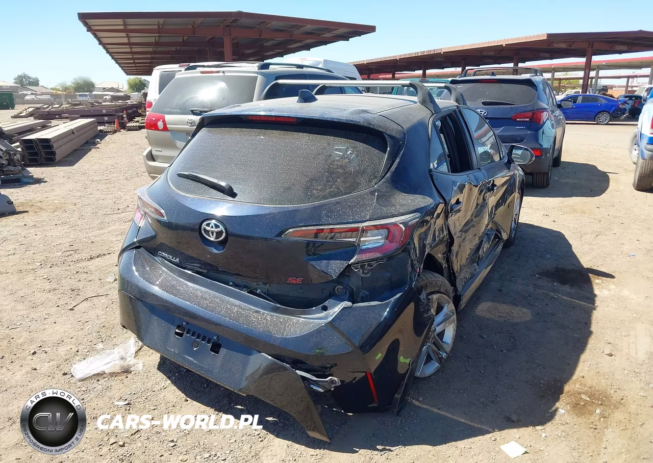 2021 Toyota Corolla Se VIN:JTNB4MBE7M3126076 - 4