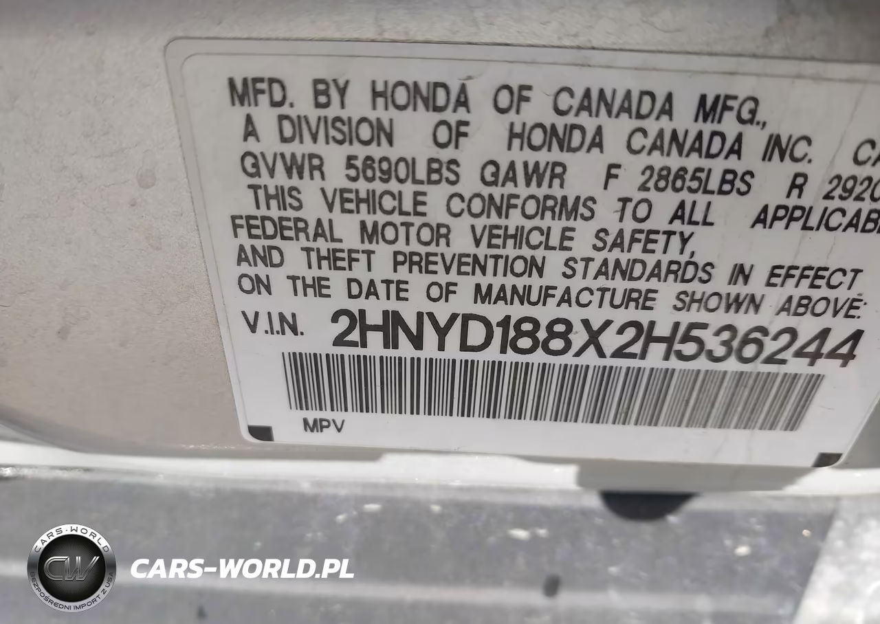 2002 Acura Mdx VIN:2HNYD188X2H536244 - 9
