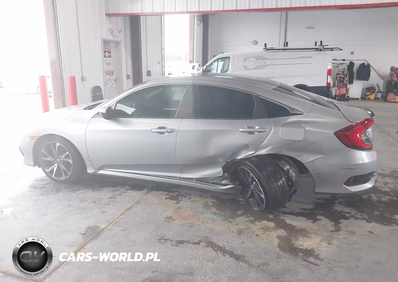 2020 Honda Civic Sport VIN:2HGFC2F89LH510729 - 14