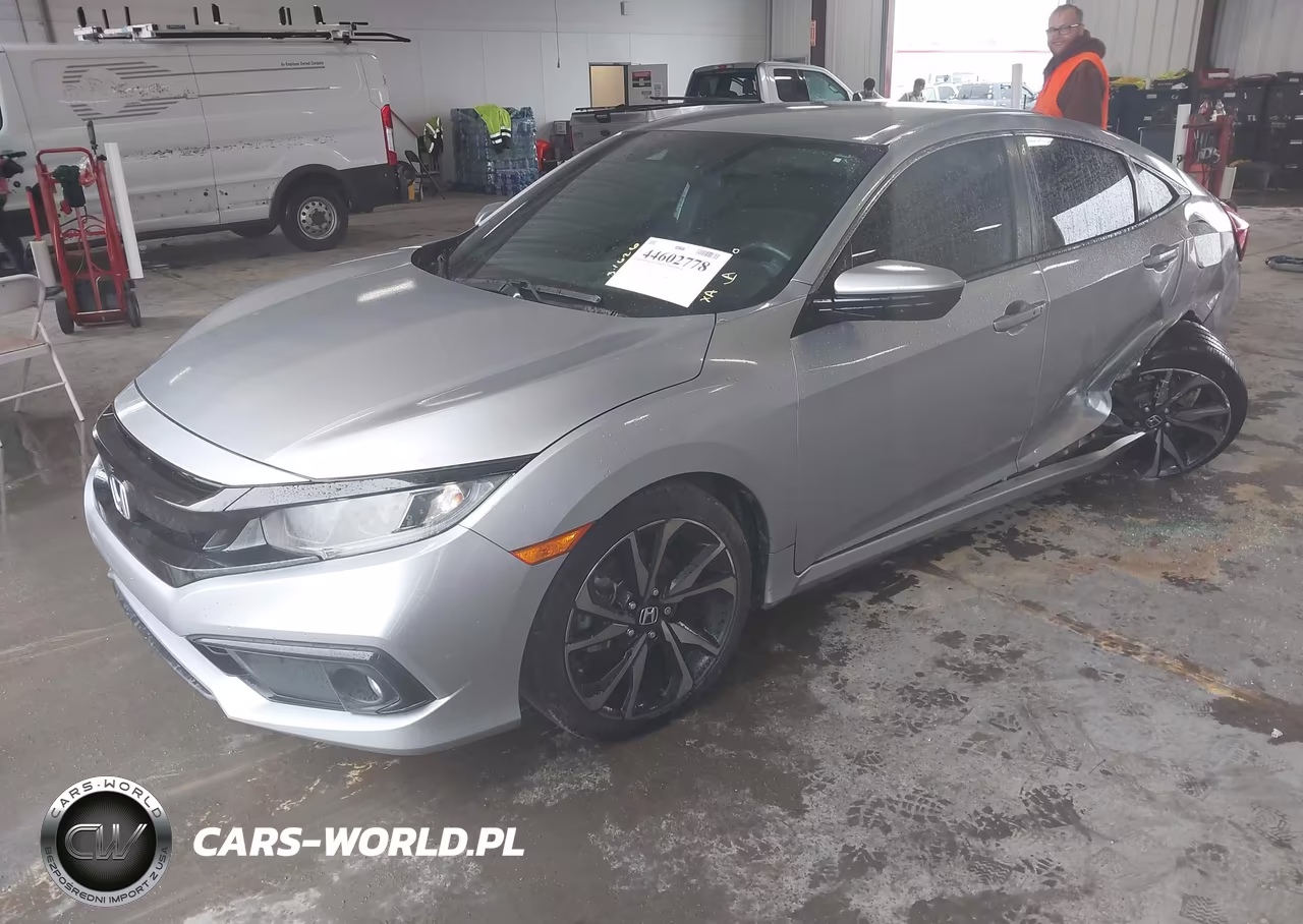 2020 Honda Civic Sport VIN:2HGFC2F89LH510729 - 2