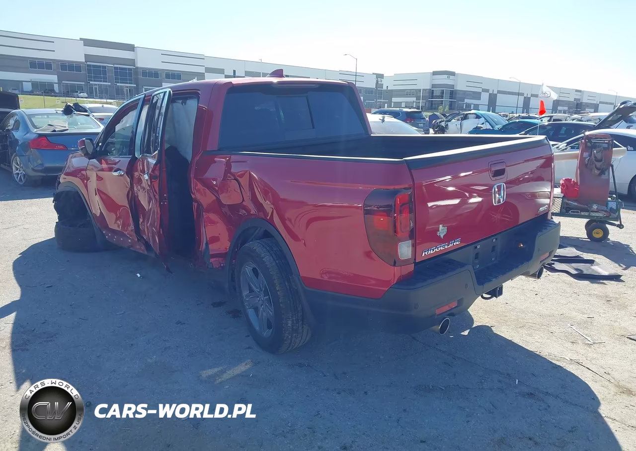 2023 Honda Ridgeline Rtl-E VIN:5FPYK3F73PB036786 - 3