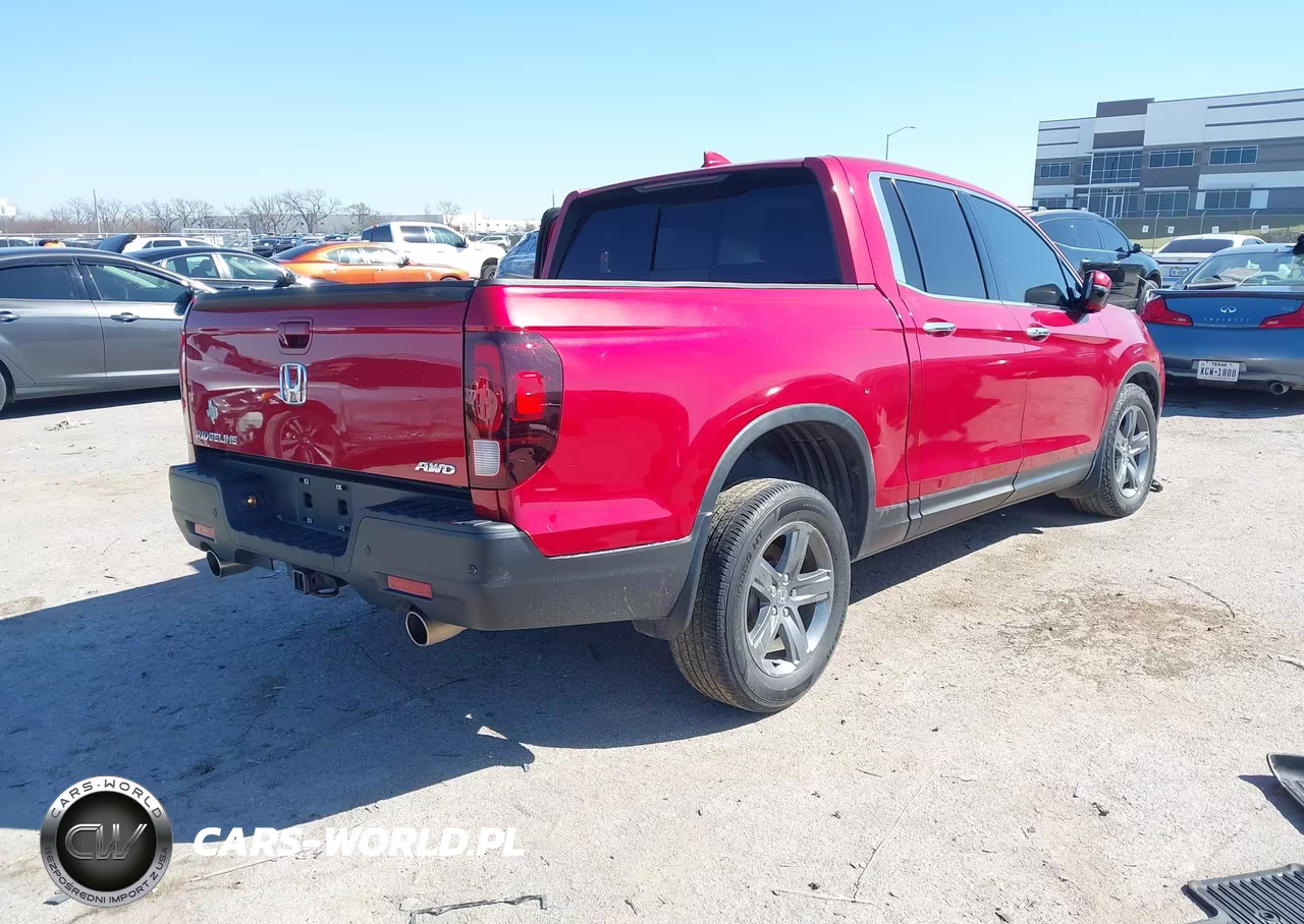 2023 Honda Ridgeline Rtl-E VIN:5FPYK3F73PB036786 - 4
