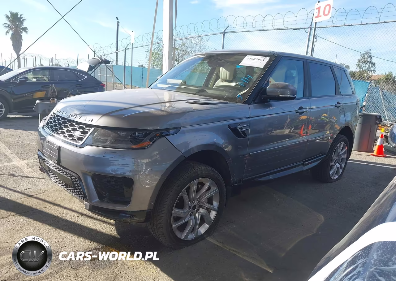 2020 Land Rover Range Rover Sport Hse Mhev VIN:SALWR2SU4LA877822 - 2