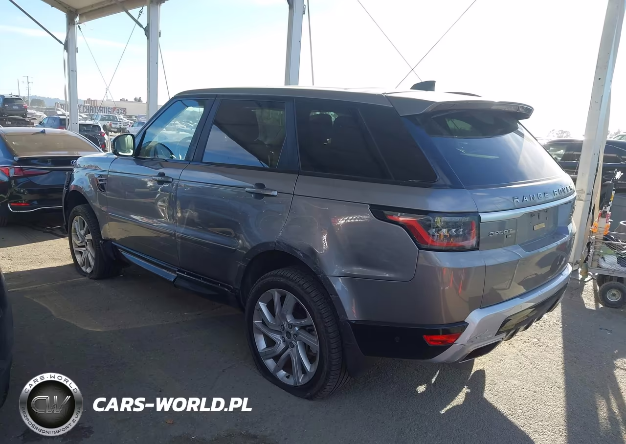 2020 Land Rover Range Rover Sport Hse Mhev VIN:SALWR2SU4LA877822 - 3