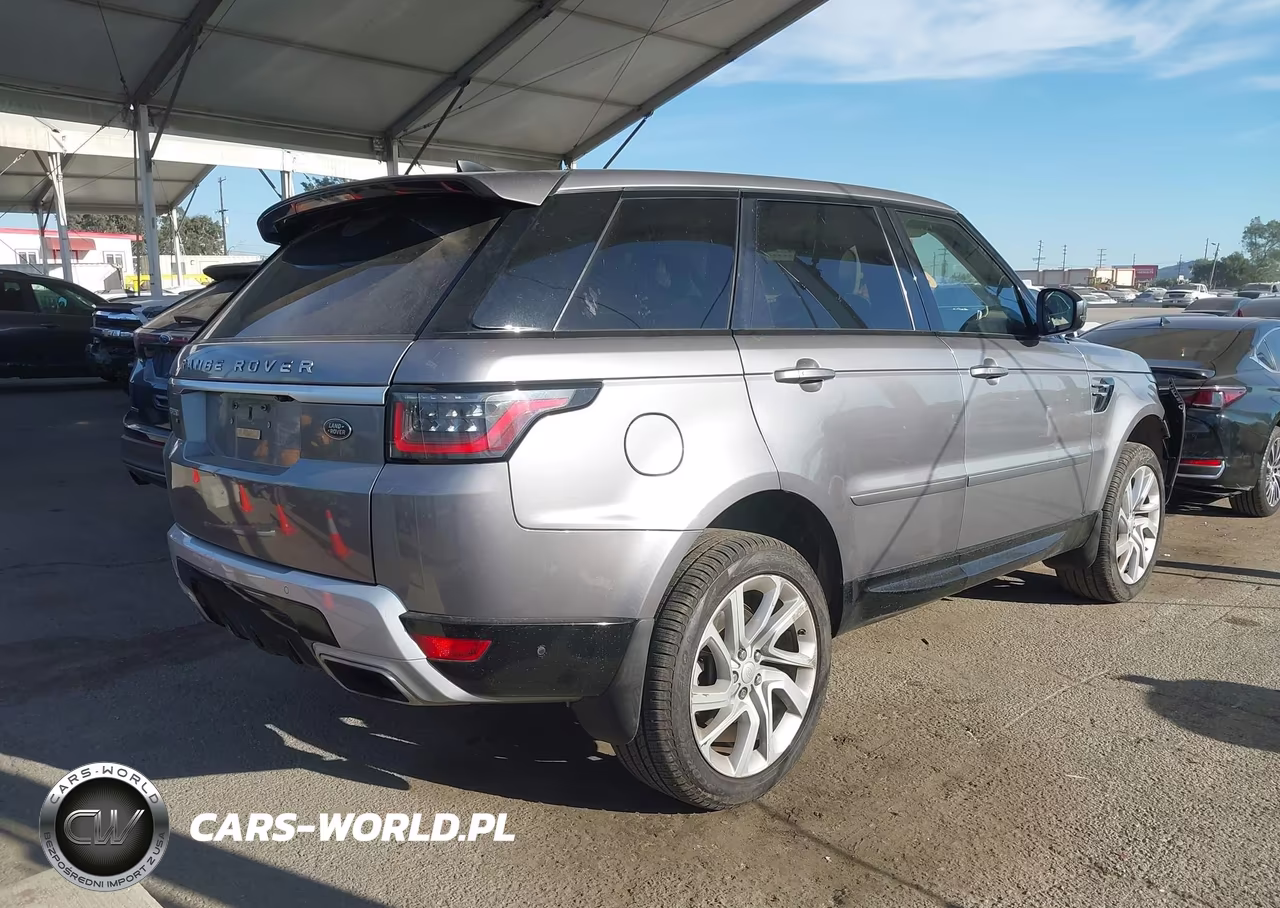 2020 Land Rover Range Rover Sport Hse Mhev VIN:SALWR2SU4LA877822 - 4