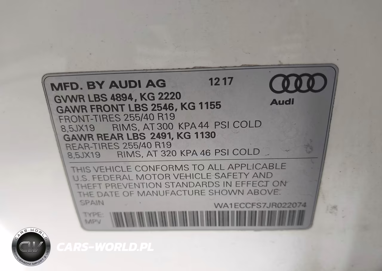 2018 Audi Q3 2.0T Premium-2.0T Sport Premium VIN:WA1ECCFS7JR022074 - 9