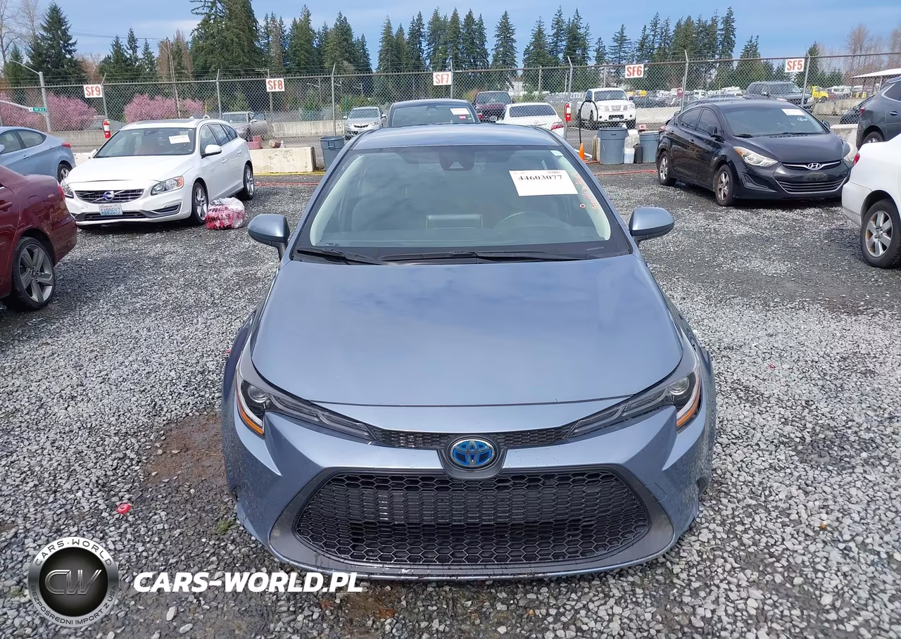 2021 Toyota Corolla Hybrid Le VIN:JTDEAMDE9MJ009165 - 12