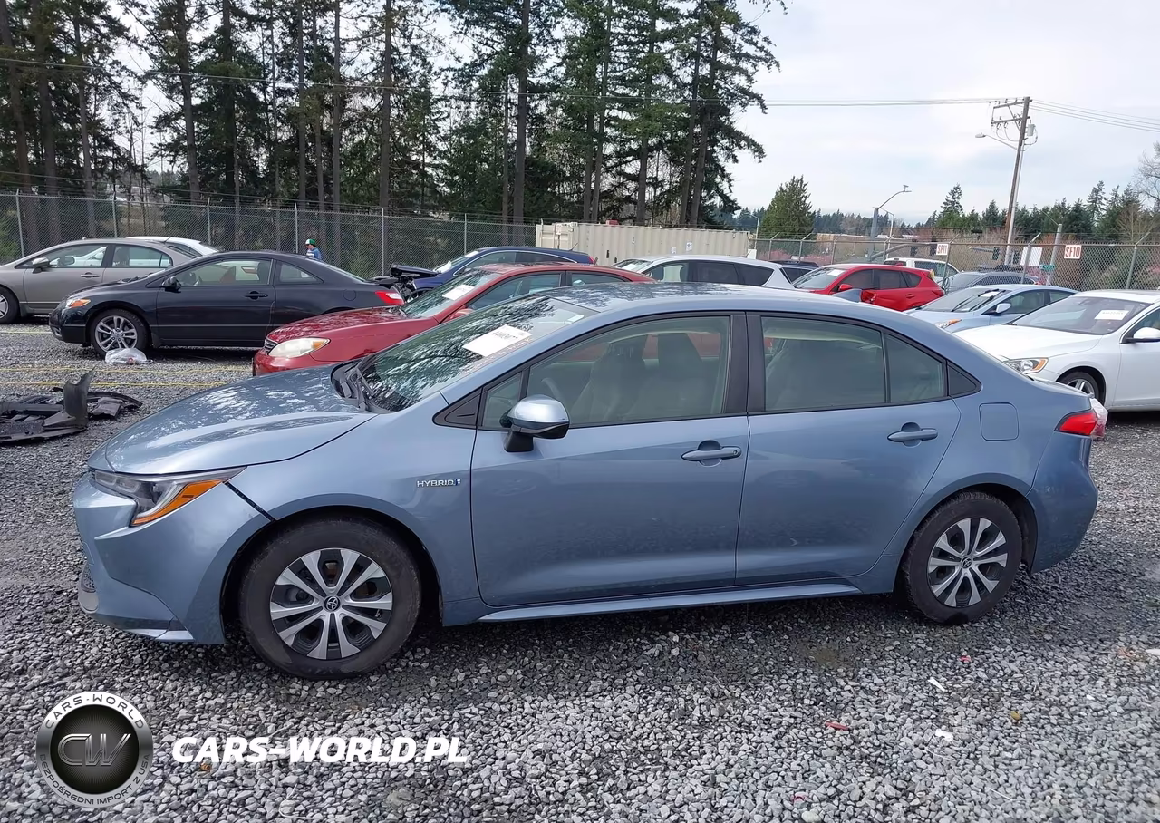 2021 Toyota Corolla Hybrid Le VIN:JTDEAMDE9MJ009165 - 14
