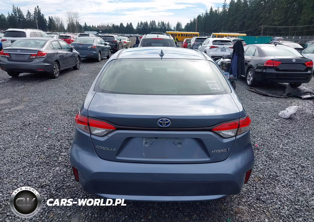 2021 Toyota Corolla Hybrid Le VIN:JTDEAMDE9MJ009165 - 16