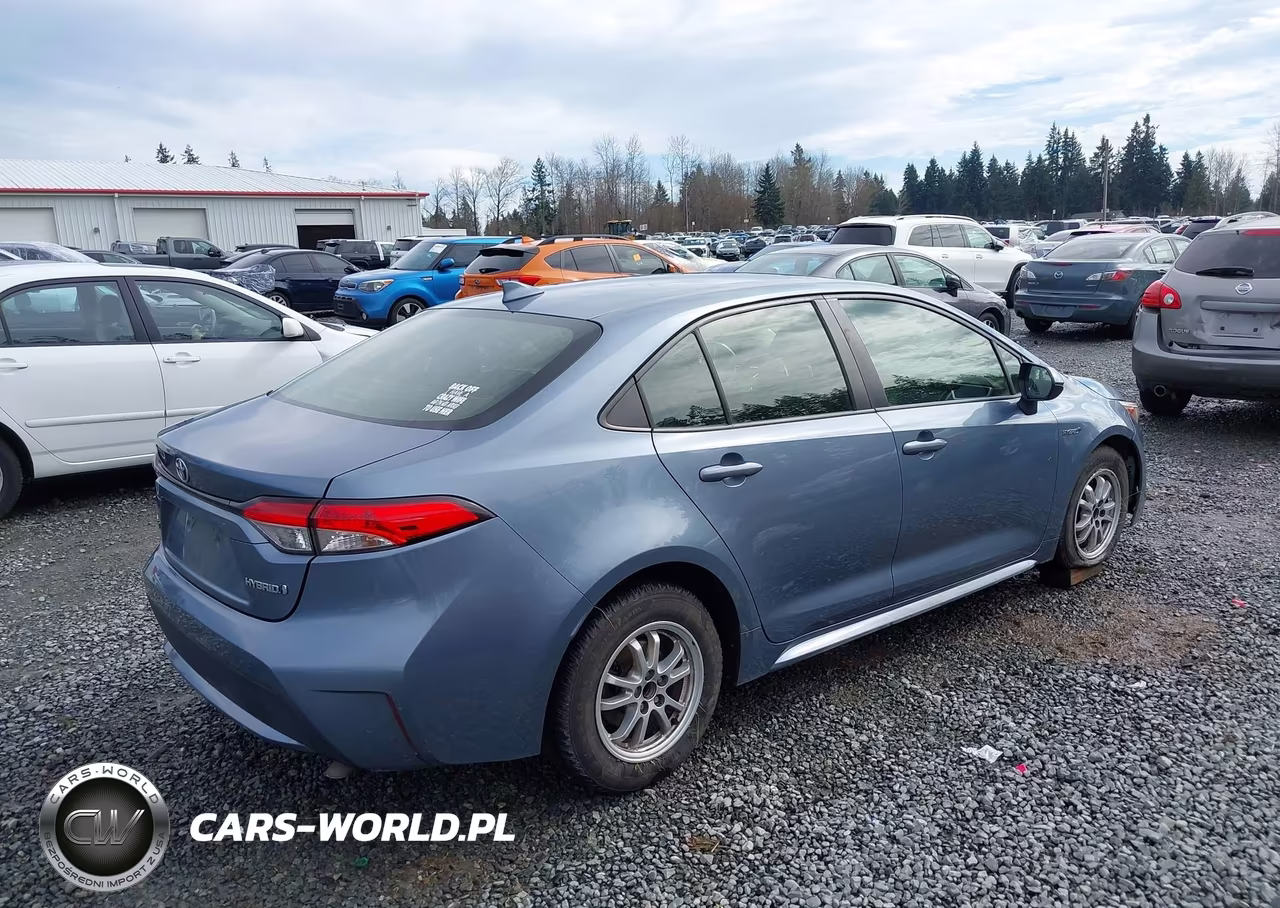2021 Toyota Corolla Hybrid Le VIN:JTDEAMDE9MJ009165 - 4