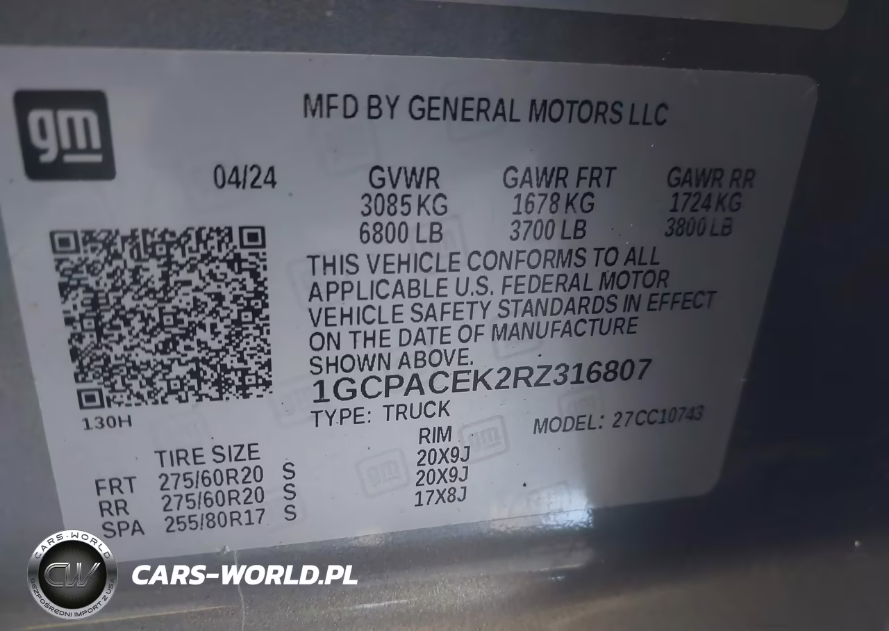2024 Chevrolet Silverado 1500 2Wd Standard Bed Lt VIN:1GCPACEK2RZ316807 - 9