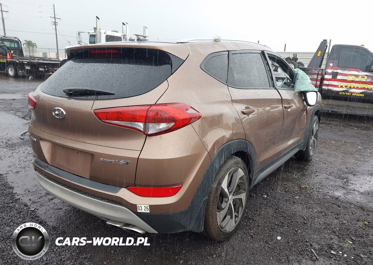 2017 Hyundai Tucson Sport VIN:KM8J33A27HU374666 - 4