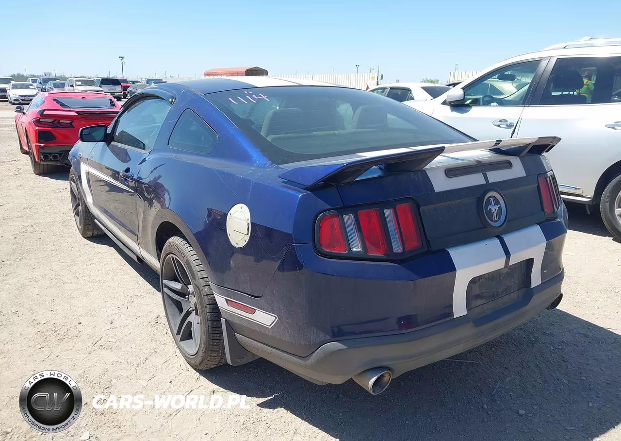 2012 Ford Mustang V6 VIN:1ZVBP8AMXC5267588 - 3