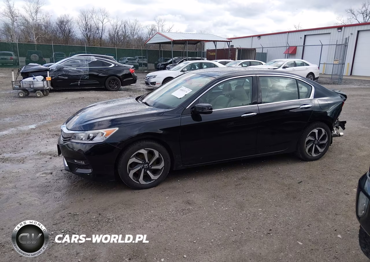2017 Honda Accord Ex-L V6 VIN:1HGCR3F05HA043073 - 2
