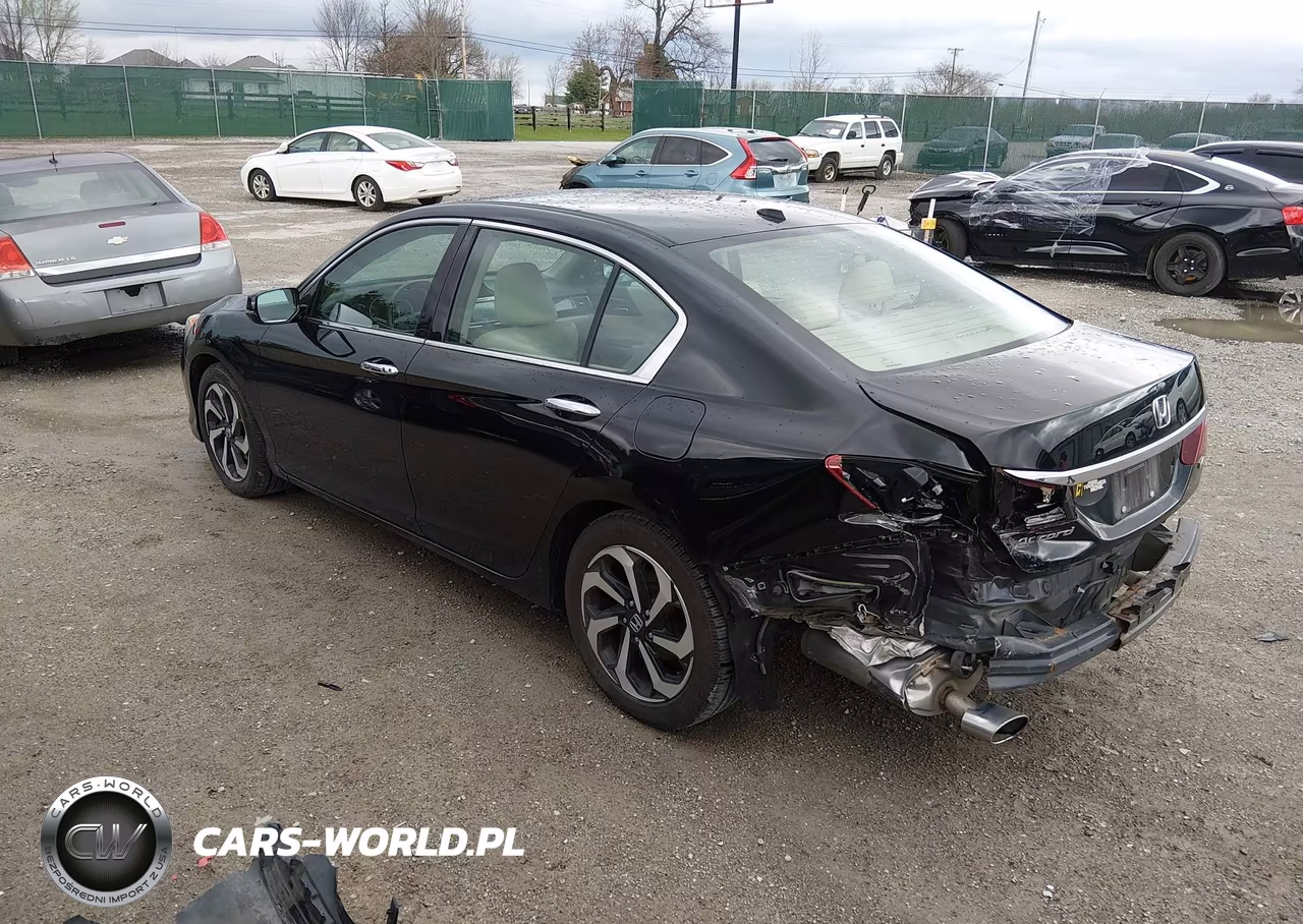 2017 Honda Accord Ex-L V6 VIN:1HGCR3F05HA043073 - 3