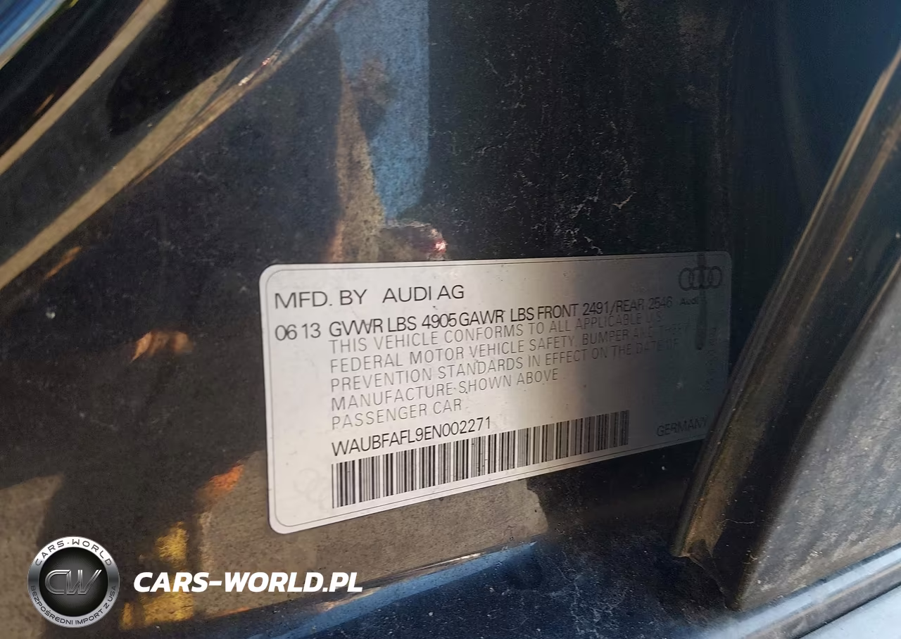 2014 Audi A4 2.0T Premium VIN:WAUBFAFL9EN002271 - 9