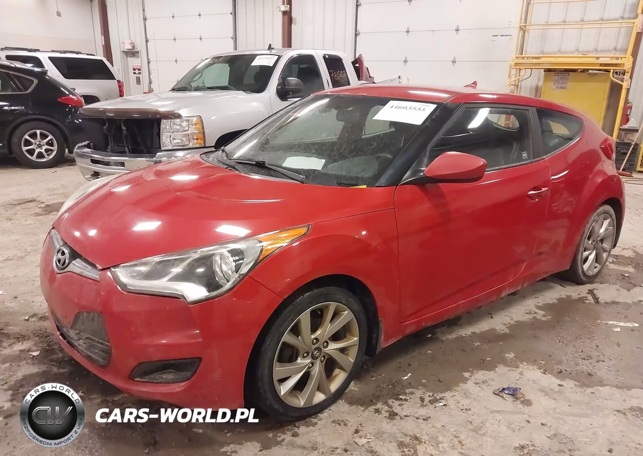 2016 Hyundai Veloster VIN:KMHTC6AD6GU279963 - 2