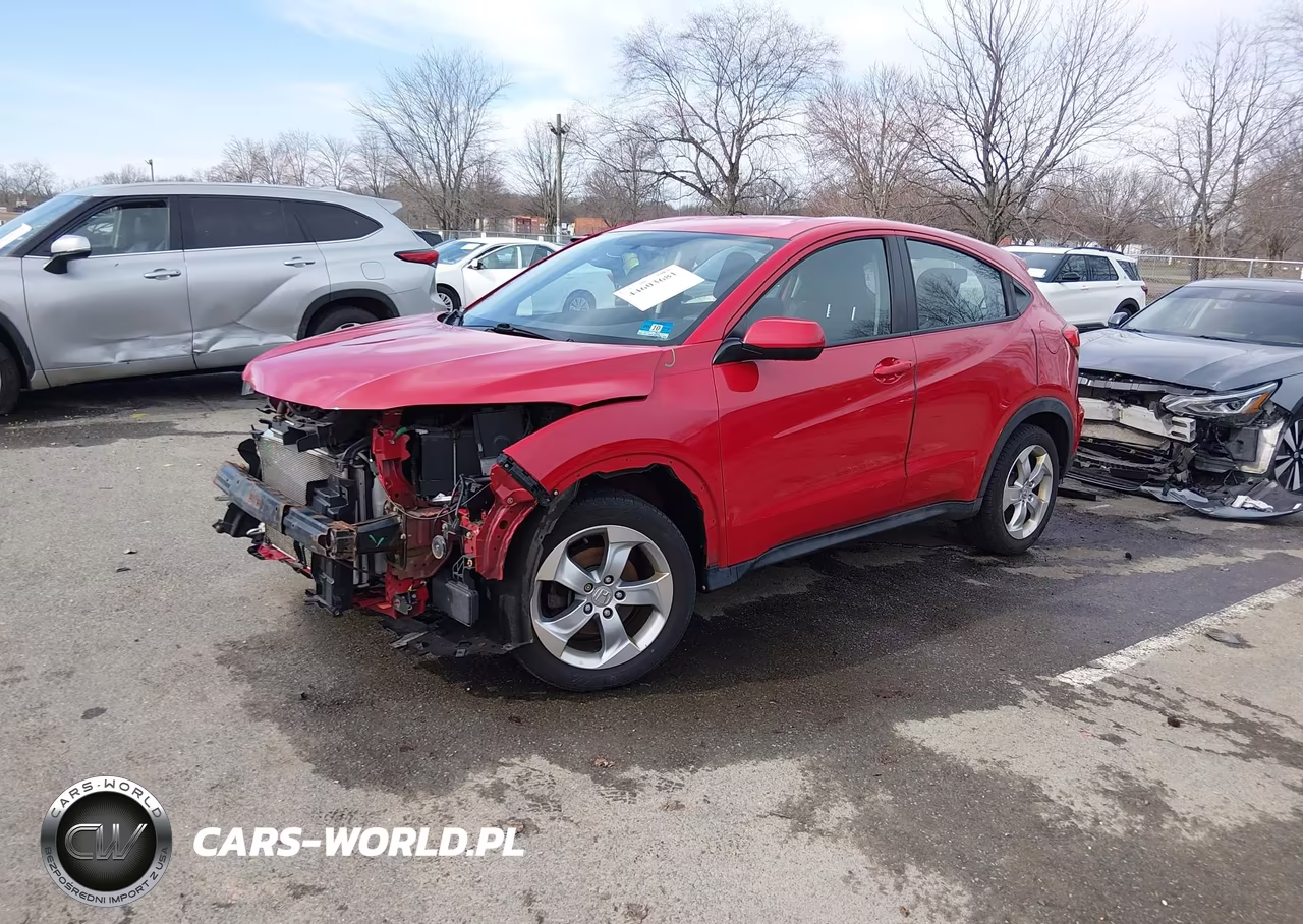 2016 Honda Hr-V Lx VIN:3CZRU6H35GM739668 - 2
