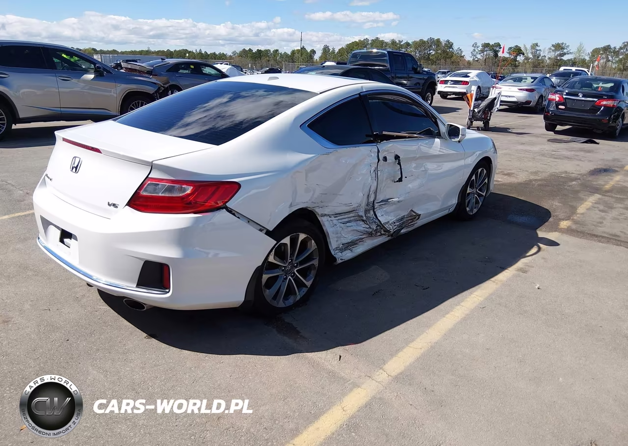 2014 Honda Accord Ex-L V-6 VIN:1HGCT2B8XEA007169 - 4