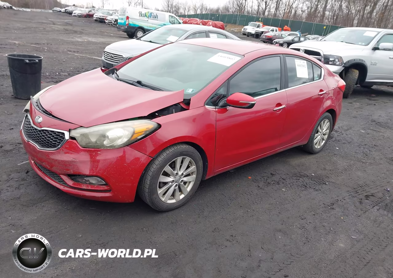 2014 Kia Forte Ex VIN:KNAFX4A80E5235393 - 2