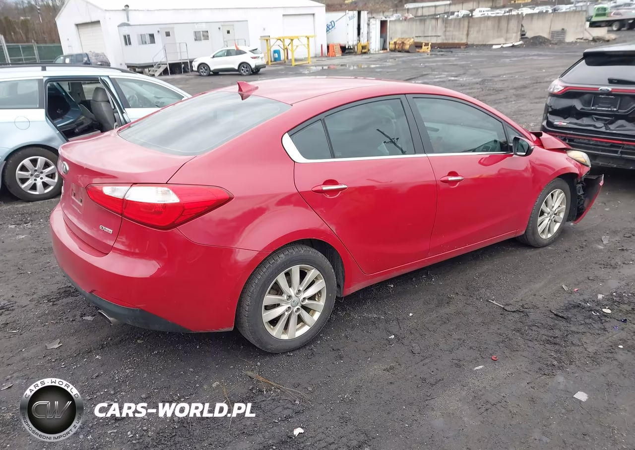 2014 Kia Forte Ex VIN:KNAFX4A80E5235393 - 4