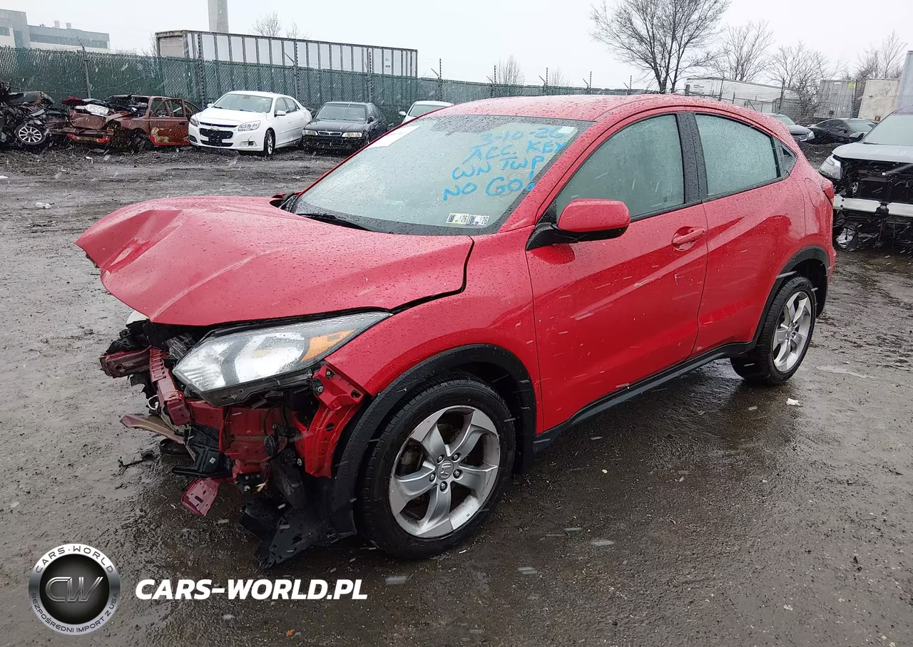 2017 Honda Hr-V Lx VIN:3CZRU6H38HG702341 - 2
