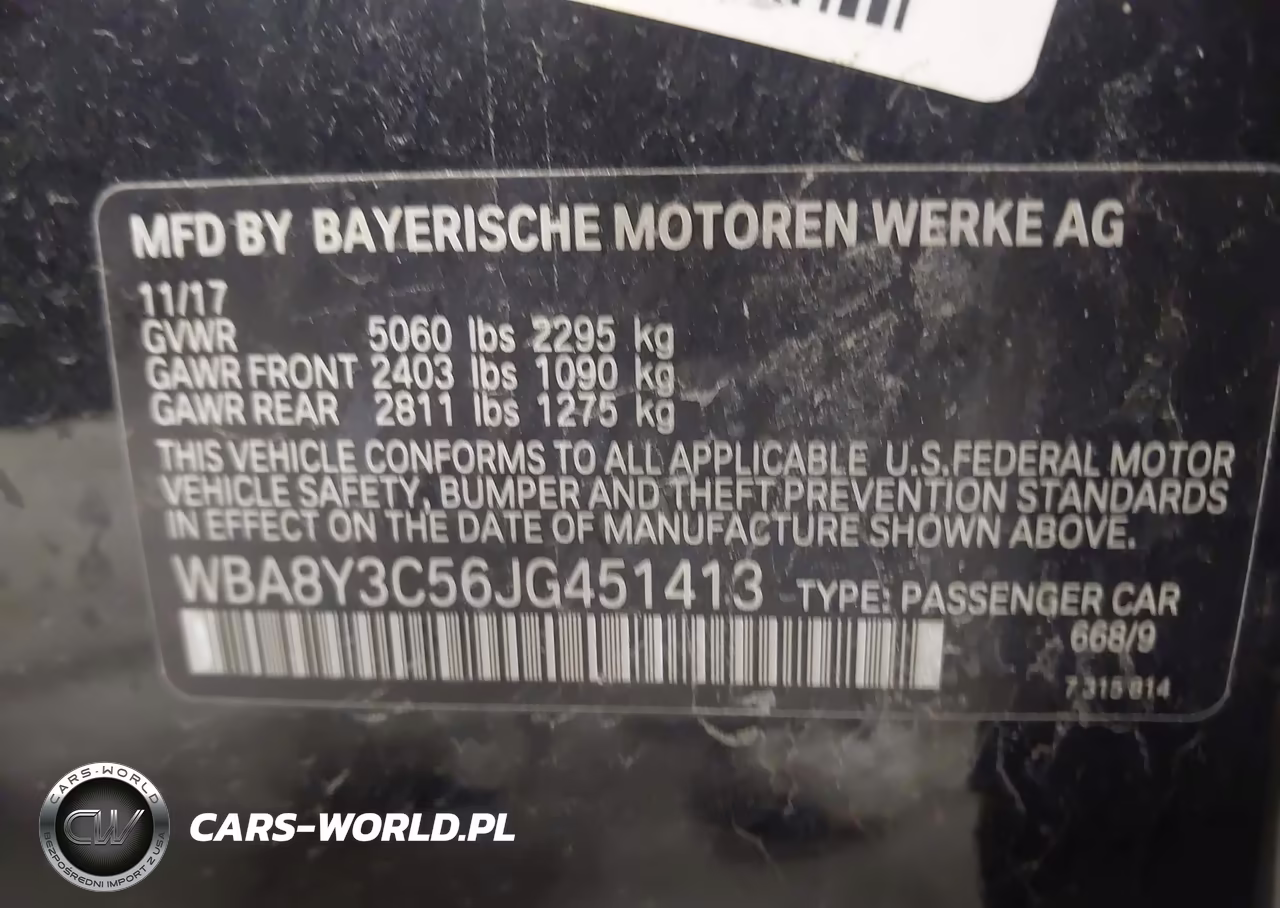 2018 BMW 340I Gran Turismo xDrive VIN:WBA8Y3C56JG451413 - 9