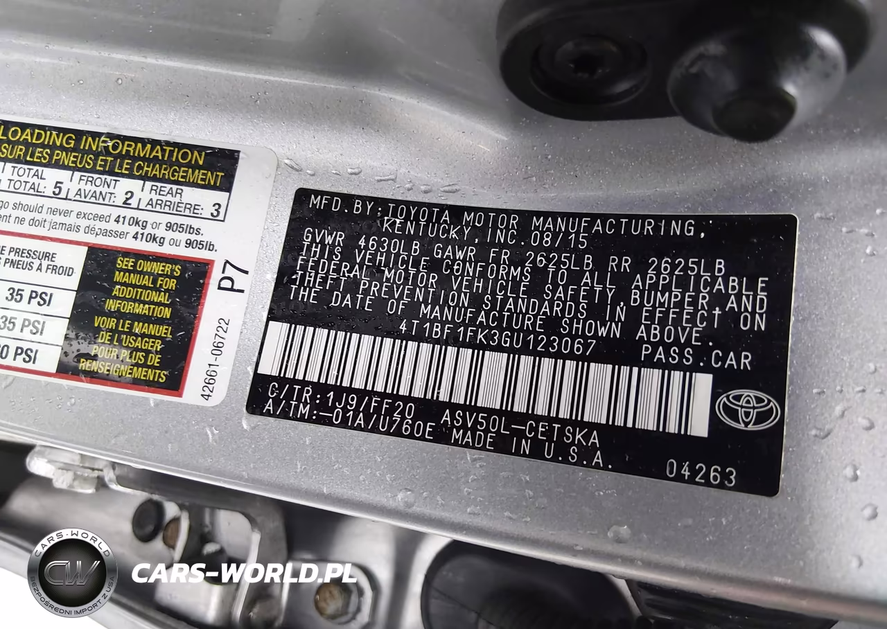 2016 Toyota Camry Se VIN:4T1BF1FK3GU123067 - 9